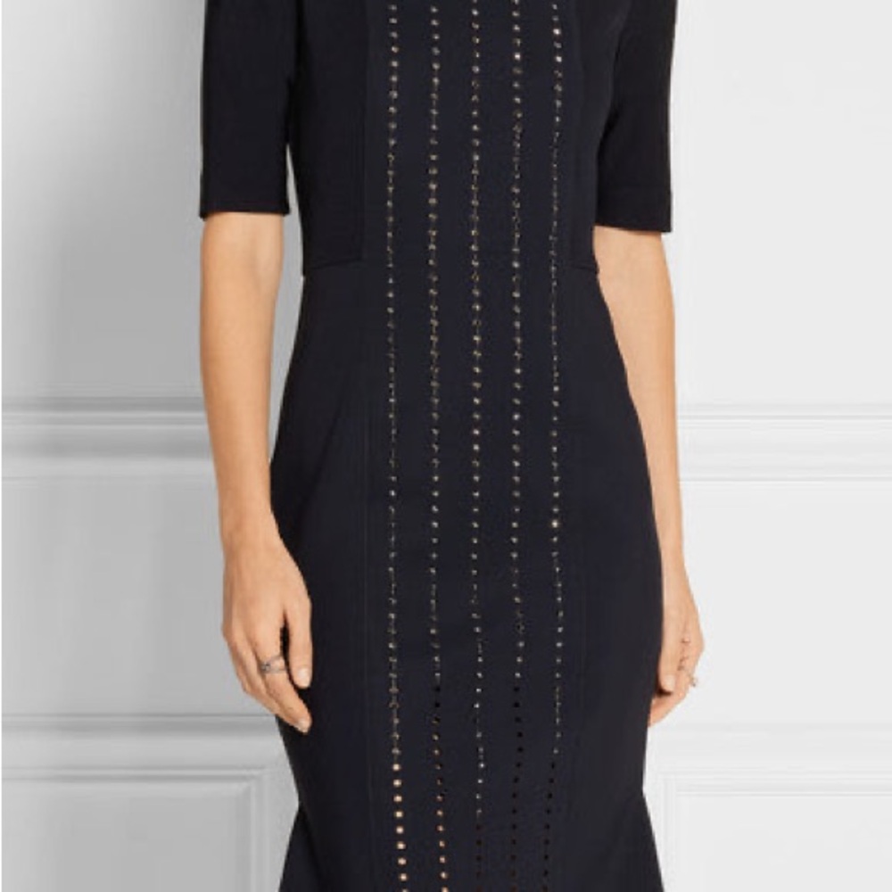 Dion Lee Chic Black Midi Dress